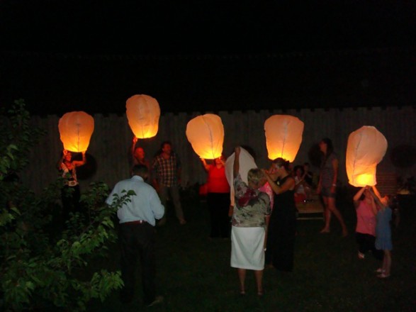 mongolfiere di benvenuto