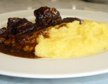 polenta con umido