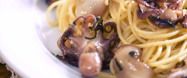 linguine alle seppie e verdure