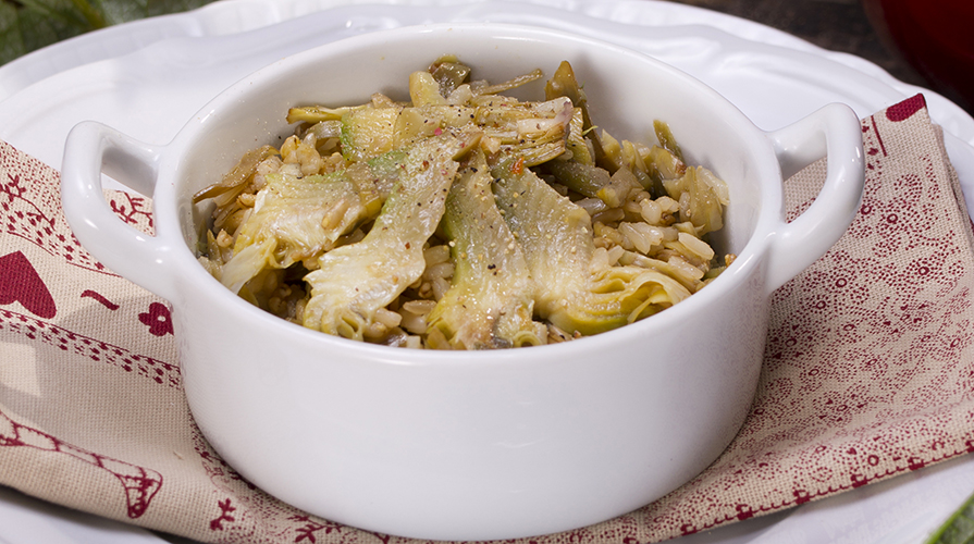 cupolette-di-risotto-con-carciofi