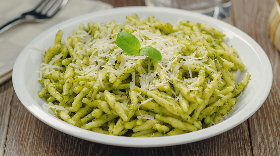 trofie al pesto lì per lì