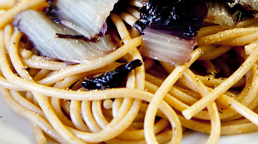 spaghetti-al-radicchio