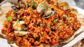 fregola con le vongole