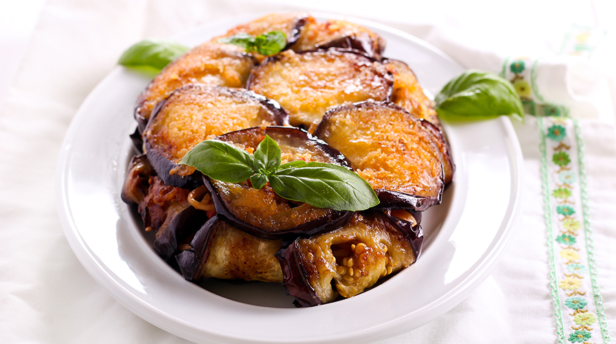 Timballo di melanzane