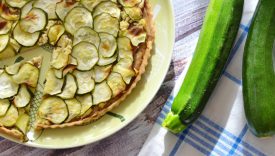 crostata affumicata di zucchine