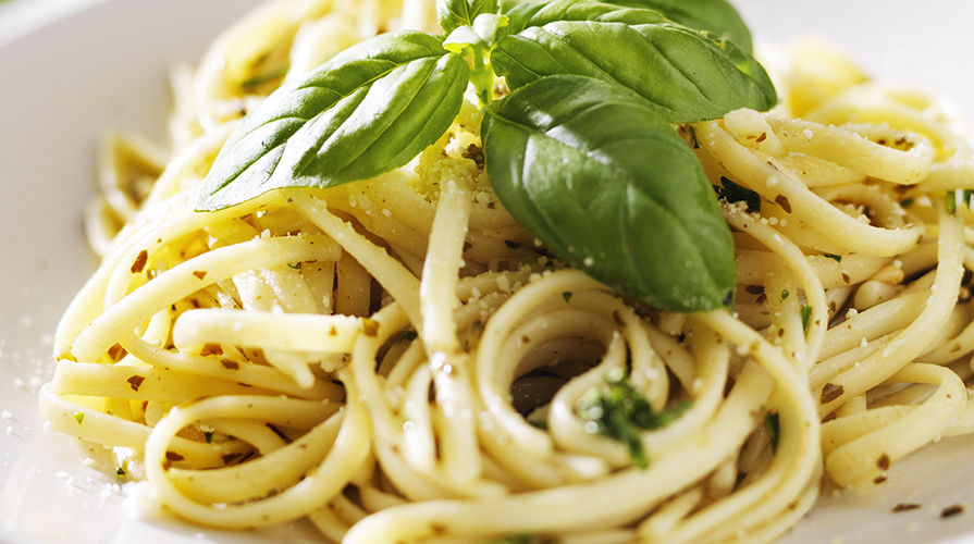 tagliatelle al pesto