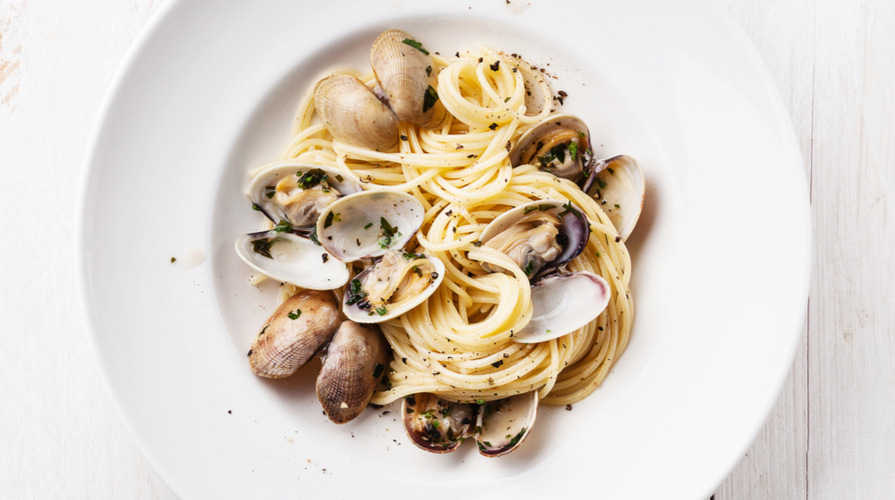 spaghetti con le vongole