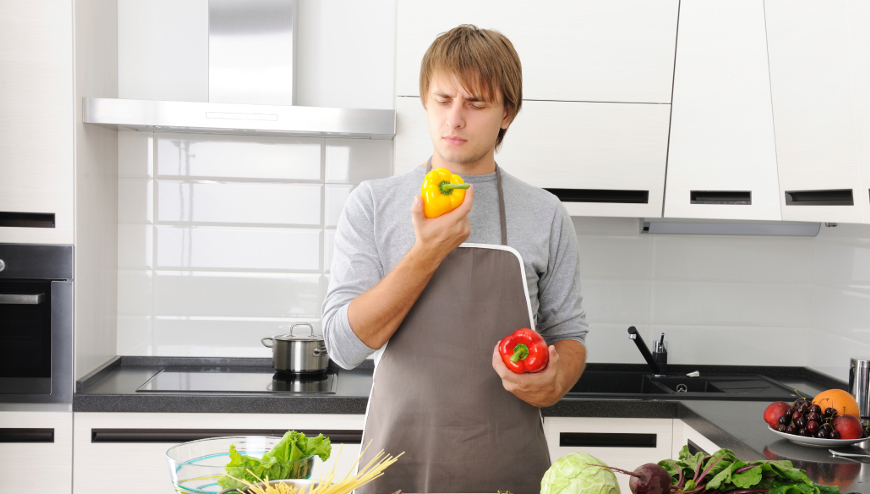 5 sfumature dell'uomo in cucina