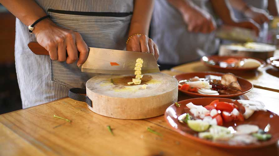 Lavoro di squadra in cucina