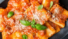 paccheri ricotta e 'nduja