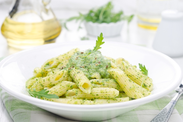 pasta con la rucola