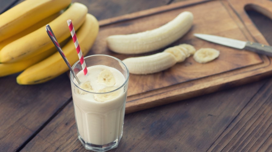 latte alla banana