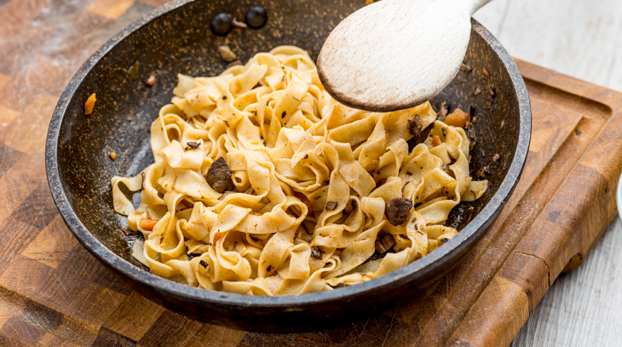 tagliatelle alla cacciatora