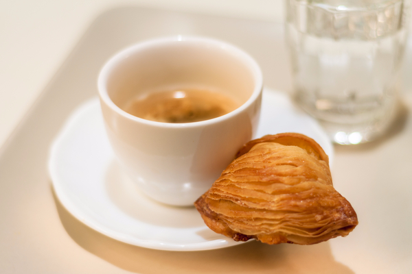 sfogliatella e caffè