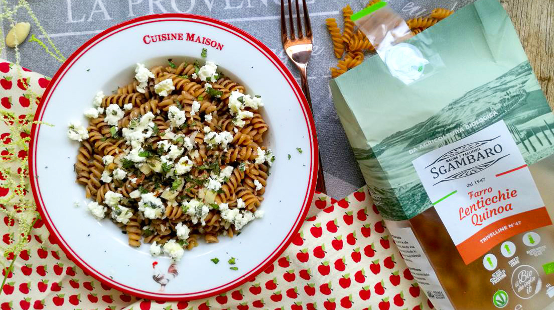 Pasta di Farro lenticchie e quinoa