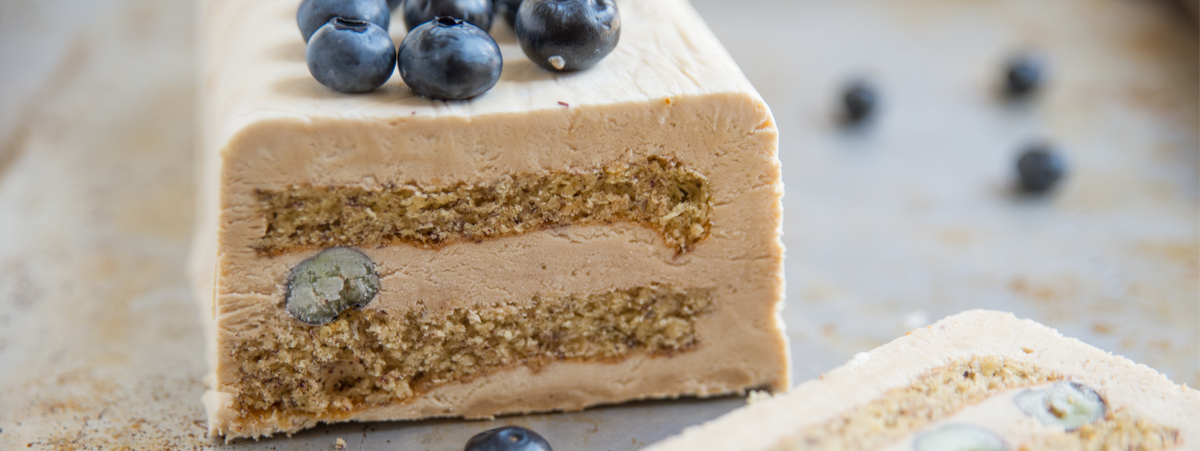 semifreddo con biscotti