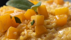 risotto zucca e provola