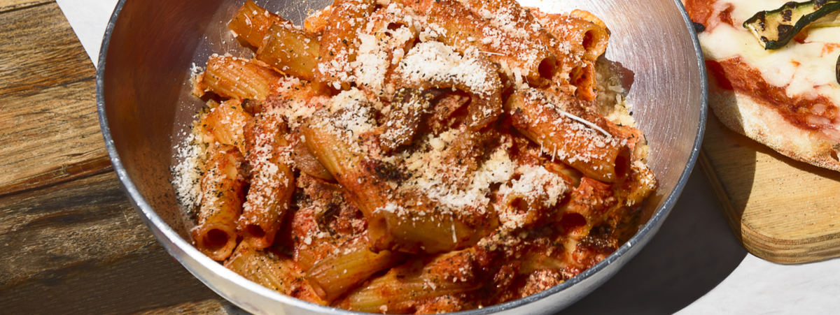 rigatoni con la pajata