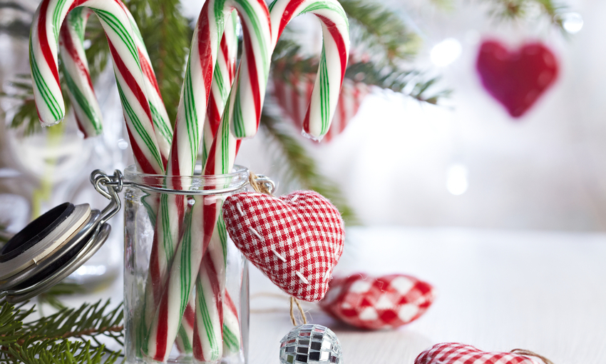 candy canes decoration