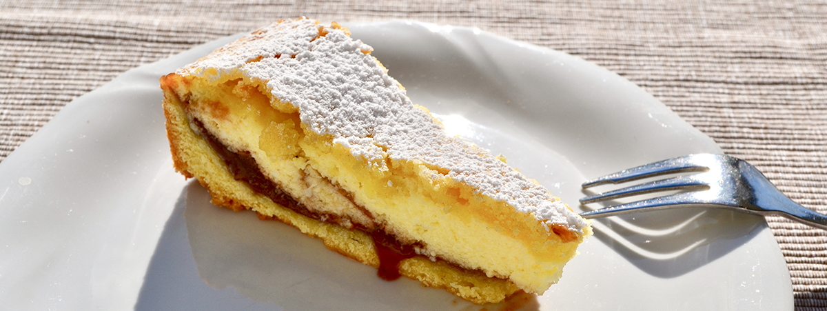 crostata di ricotta e visciole