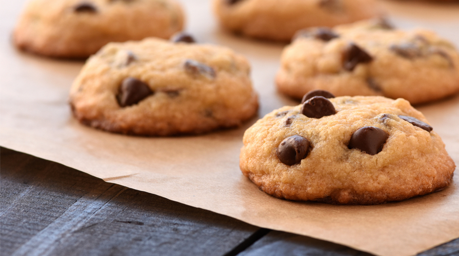 cookies gocce cioccolato senza glutine