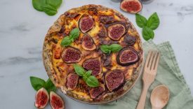 quiche fichi gorgonzola e noci