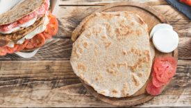 piadina integrale senza strutto